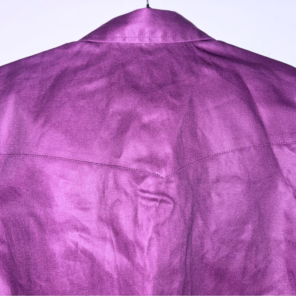 Wrangler Purple Cowboy Cut Shirt - Picture 10 of 11